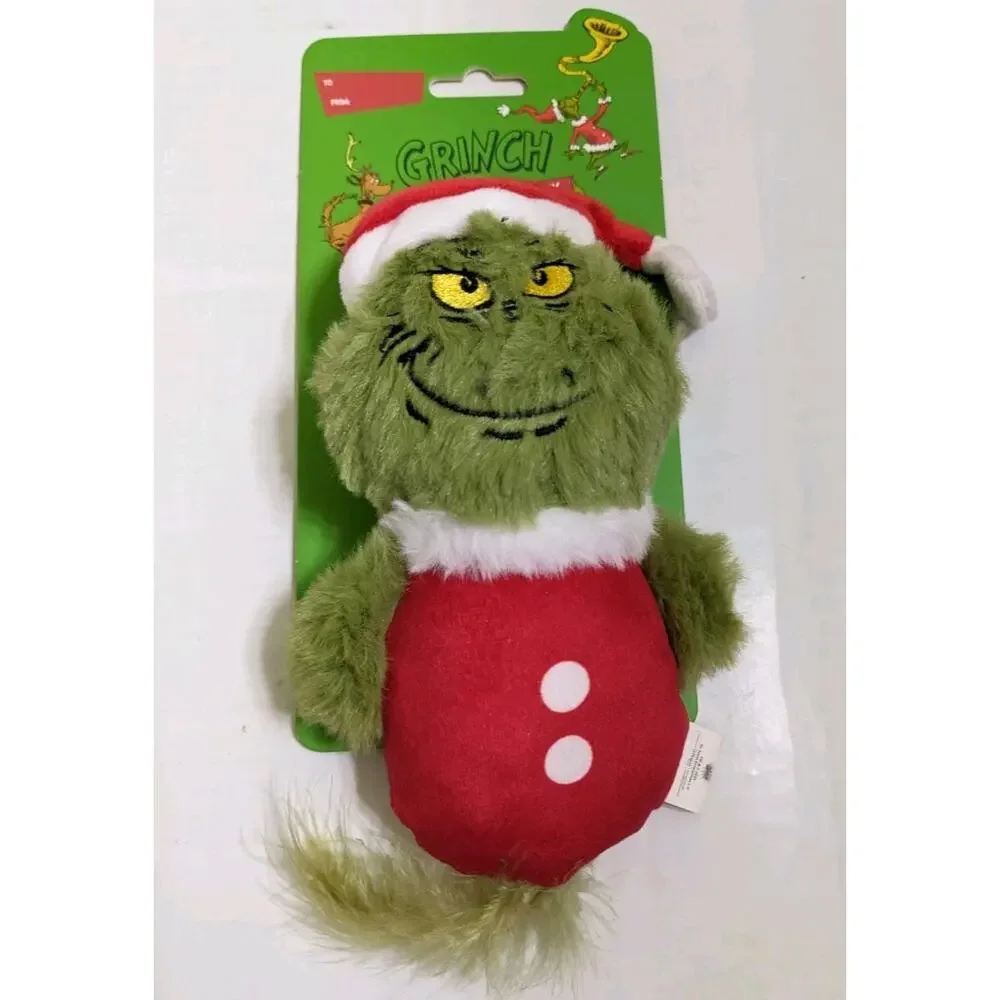 Dr.Suess The Grinch Who Stole Christmas Kicker Cat Toy with Catnip Inside